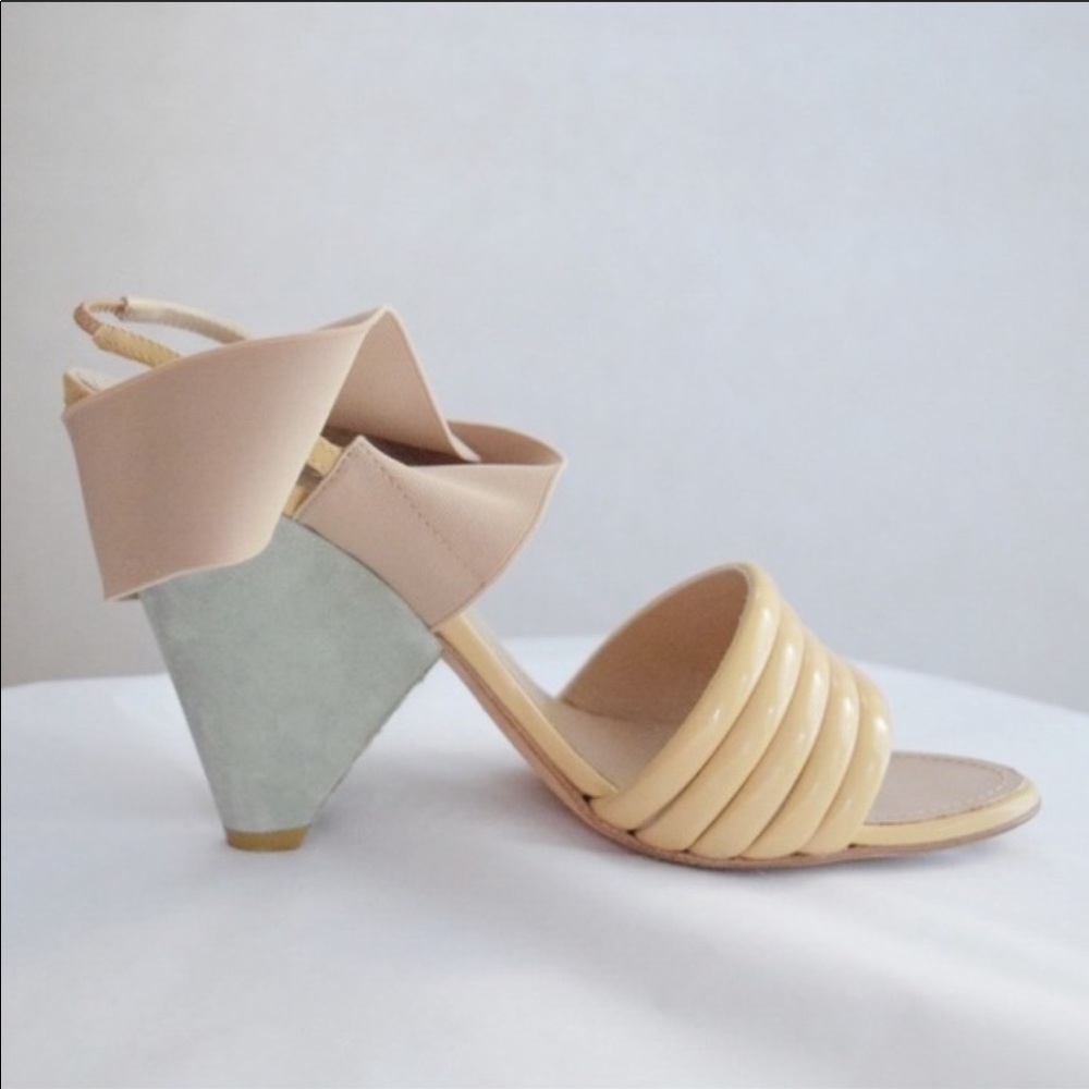 Proenza Schouler  Nude Ankle Strap Heels